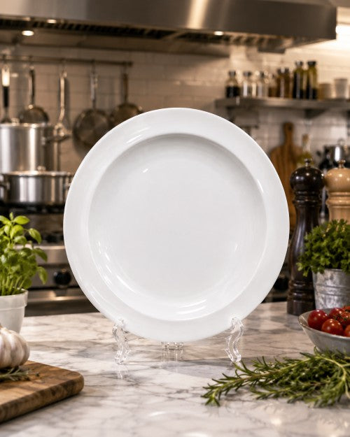10.25" White Dinner Plate Melamine - Item #51569