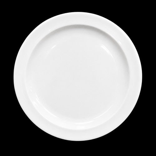 8" White Dinner Melamine Plate Item #51574
