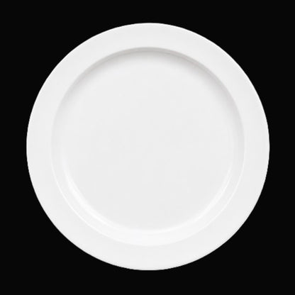9" White Melamine Dinner Plate Item #51577