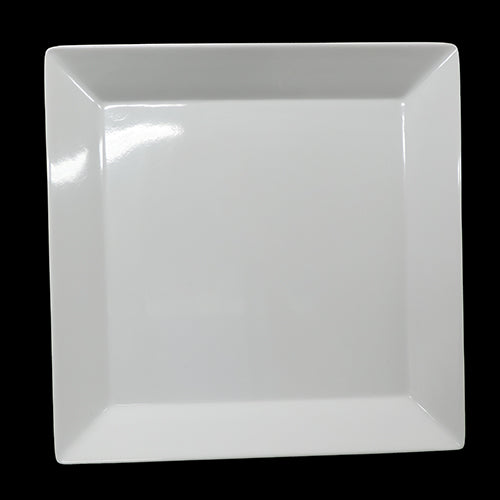 12.2" x 12.2" White Square Melamine Plate/Platter Item #51578
