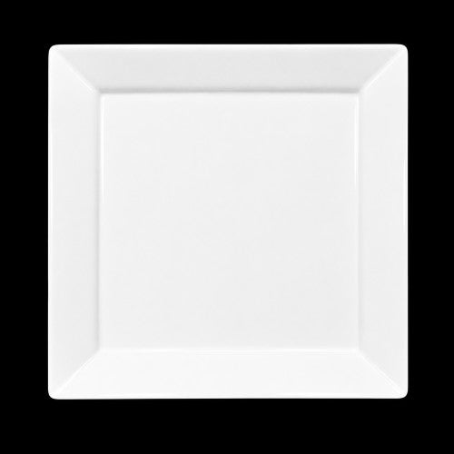12.2" x 12.2" White Square Melamine Plate/Platter Item #51578