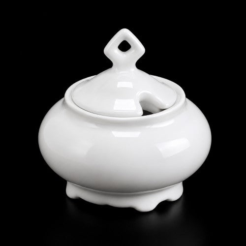 4 oz. White Sugar Pot Item #51815