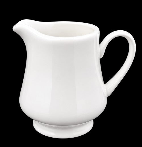 12 oz. White Porcelain Creamer  Item #52171