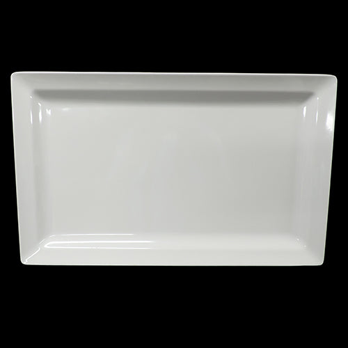17.25" x 10.75" Rectangular White Melamine Tray Item #52231