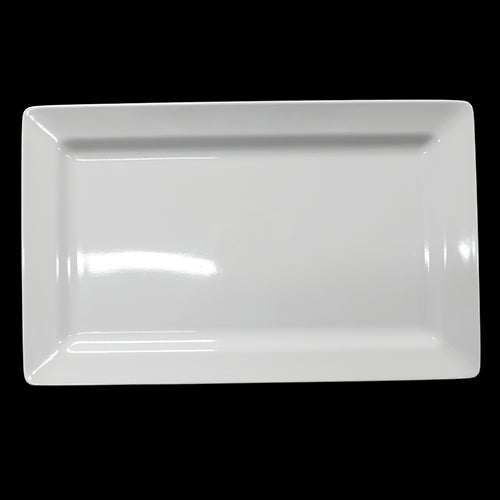 13" x 8" Rectangular White Melamine Tray Item #52233