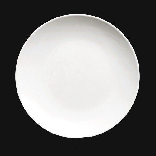 12" Morgan White Coupe Plate – Item #53980