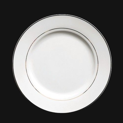6" Madison Silver Line Plate Item #54768