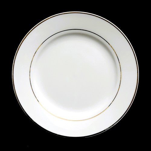 6" Dessert Plate Madison Gold Line - Item #54767
