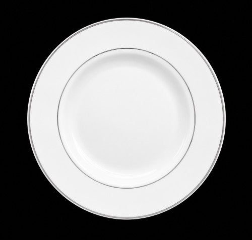 6" Madison Silver Line Plate Item #54768