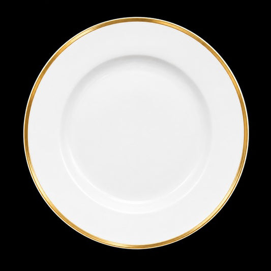9" Madison Gold Line Dinner Plate - Item #67264