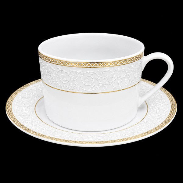 7.5oz. Madison Cup and Saucer Gold Line - Item #54350