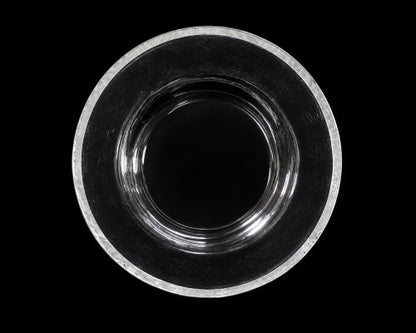 13" Silver Rim Glass Charger Plate - Item #547582-1