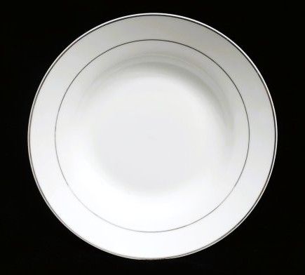 9" Madison Silver Line Soup Bowl Item #54766