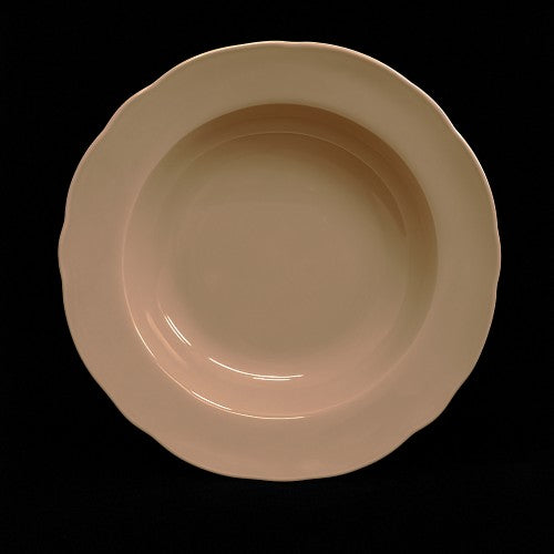 8.5" light brown soup plate - Item #55735