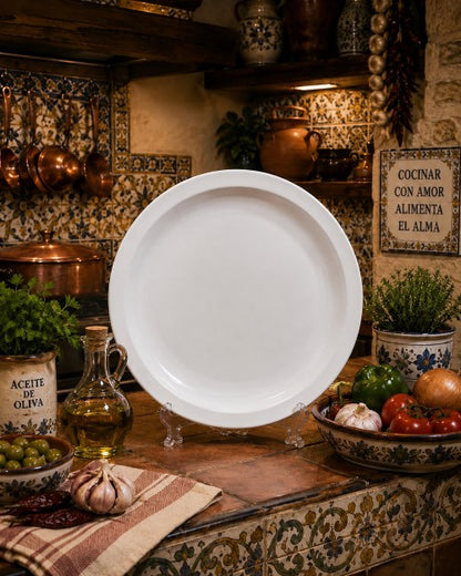 16.5" Round Melamine Plate - Item #57014-1
