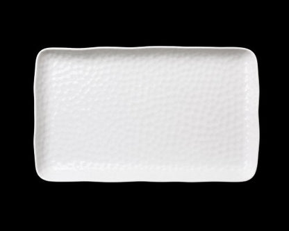 18" x 9.5" Heavy-Duty Coupe Rectangular Melamine Platter Item #57019