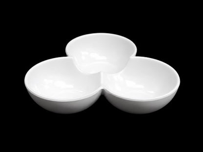 7" Heavy-Duty 3-Section Melamine Bowl Item #57027