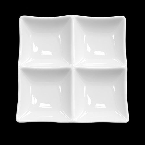 7" Four Sectional Dish - Item #57131
