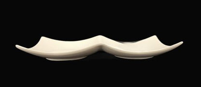 7.75" Rectangular 2 Sectional Dish - Item #57136