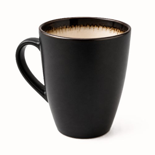 14 oz Reactive Dark Brown Mug - Item# 57611