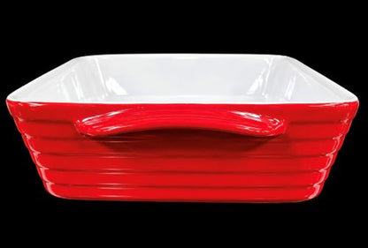 15.5" x 10" Rectangular Baking Dish – Red - Item #57953