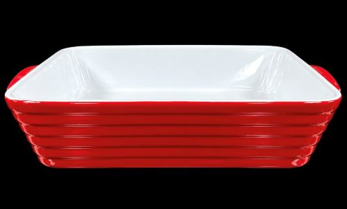 15.5" x 10" Rectangular Baking Dish – Red - Item #57953