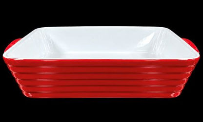 15.5" x 10" Rectangular Baking Dish – Red - Item #57953