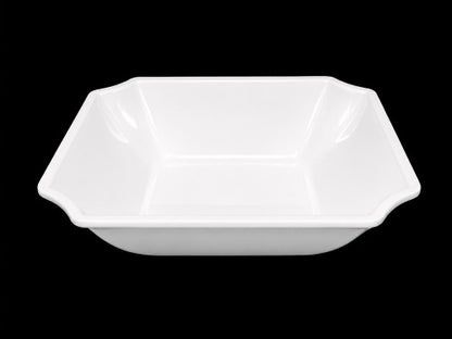 8" x 8" Shallow Square Dish, 100% Melamine Item #59744