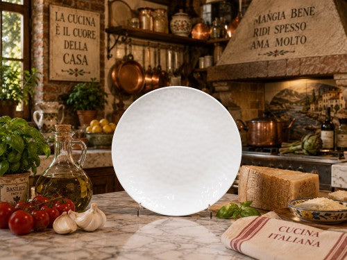 6.3" White Small Dish, 100% Melamine Item #59754