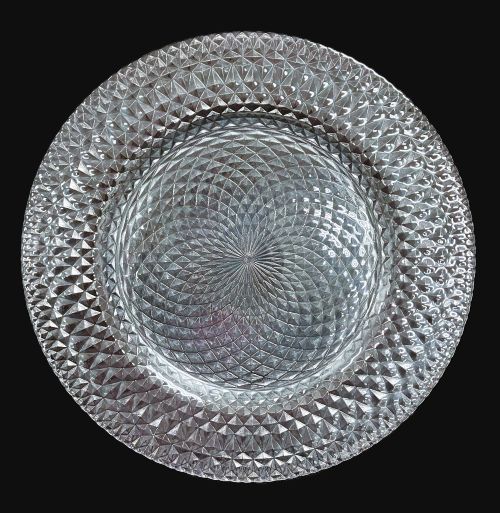 8.25" Antoinette Clear Salad Plate - Item #68301