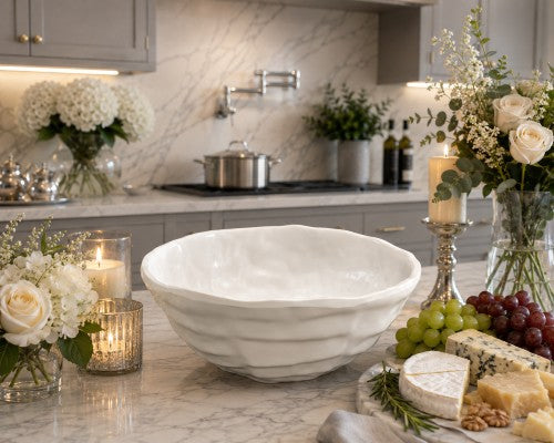 6.14" x 3.22" Matte White Deep Melamine Bowl Item #65015