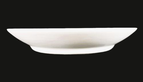 10.75" White Soup Plate - Item #65260