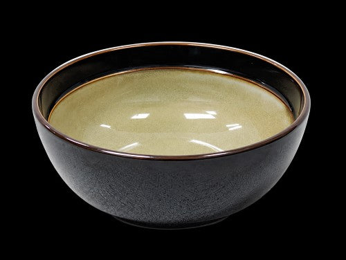 6.75" Brown Bowl – 36 oz.  Item #65649
