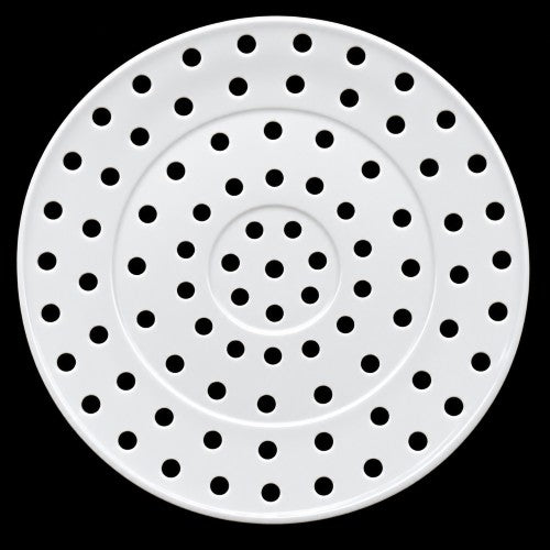 10.75" Steamer-Colander Plate - Item #65947