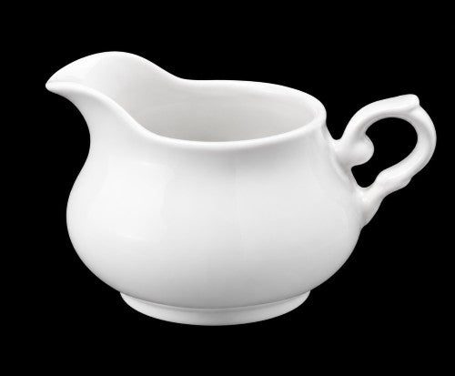 4.5" x 3" White Porcelain Creamer Item #65966