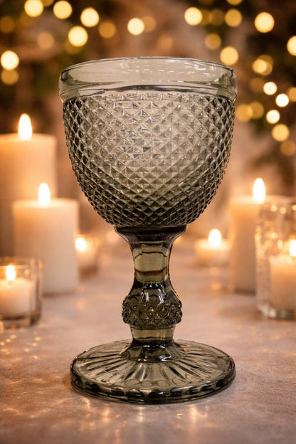 9 OZ SAGE GOBLET GLASS Item #6606