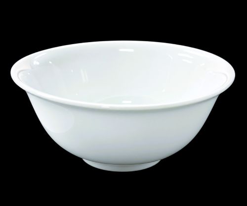 5.5" x 2.75" White Porcelain Bowl – 18 oz | Item #66167