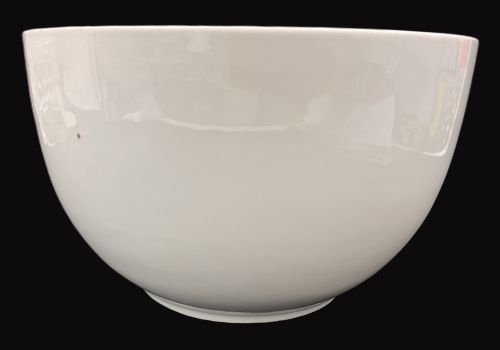 9 x 5.5" White Bowl - Item #66197
