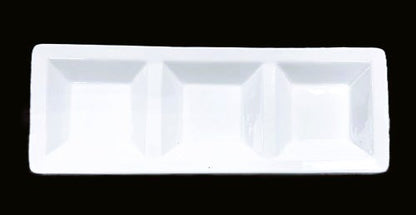 Three Sectional Platter 12" x 4.5" - Item #66220