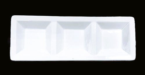 Three Sectional Platter 12" x 4.5" - Item #66220
