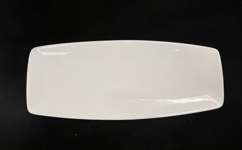 13.75 x 5.5" Off White Rectangular Plate - Item #66222