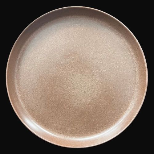 10.5" Brown Plate - Item #66380
