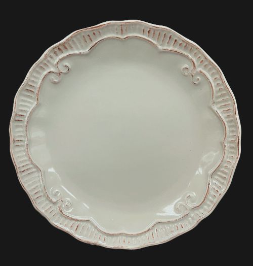 10.75" Grey Design Plate - Item #66382-2