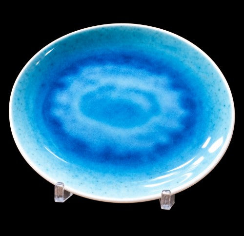 11" Ocean Whisper Oval Plate - Item #66455
