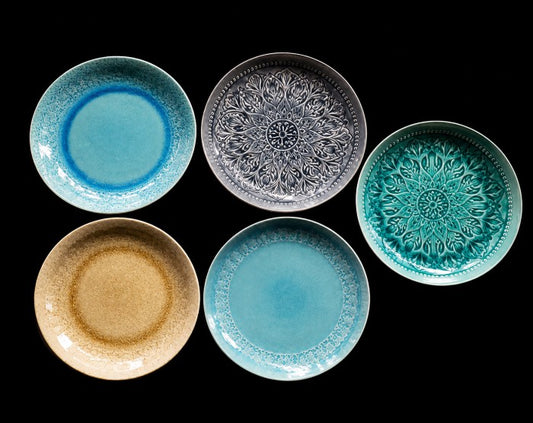 10.5 IN PLATES ASTD - ITEM #66456