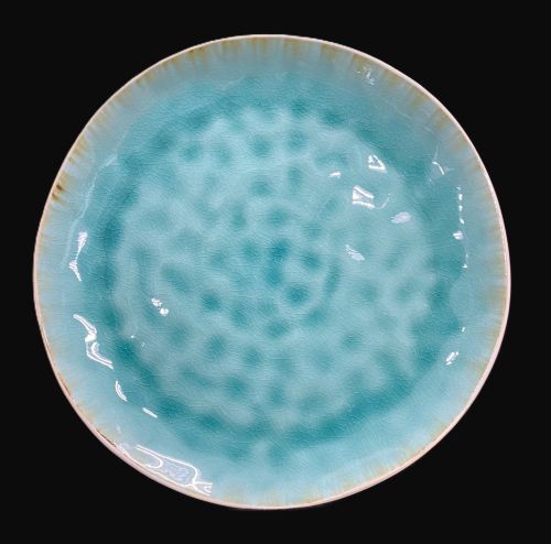 10.5" Aqua Ripple Dinner Plate - Item #66457-4