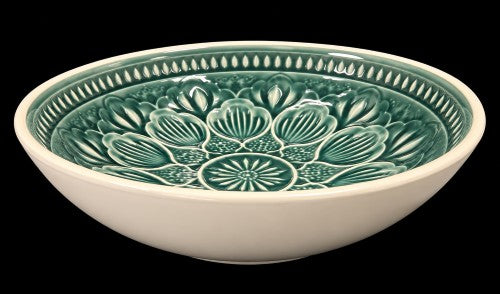 7" Embossed Hunter Green Item #66463