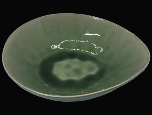8" Olive Green Bowl - Item #66466-1