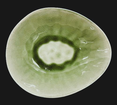 8" Olive Green Bowl - Item #66466-1