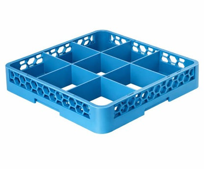 9-Compartment Base Rack – Blue - Item #66482-1